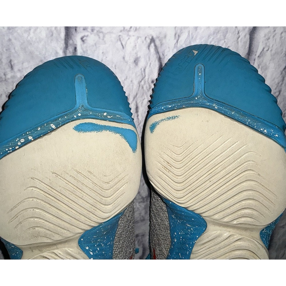 Nike Lebron XVI 16 GS South Beach Light Bone Tour Yellow AQ2465-076‎ Size 6.5Y - Picture 8 of 10